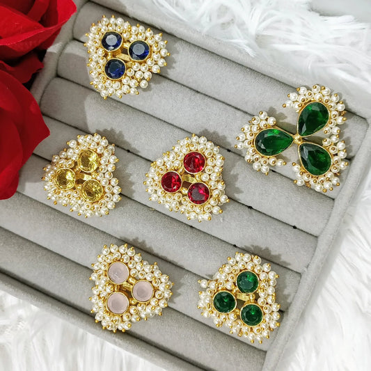 Statement Flower Rings
