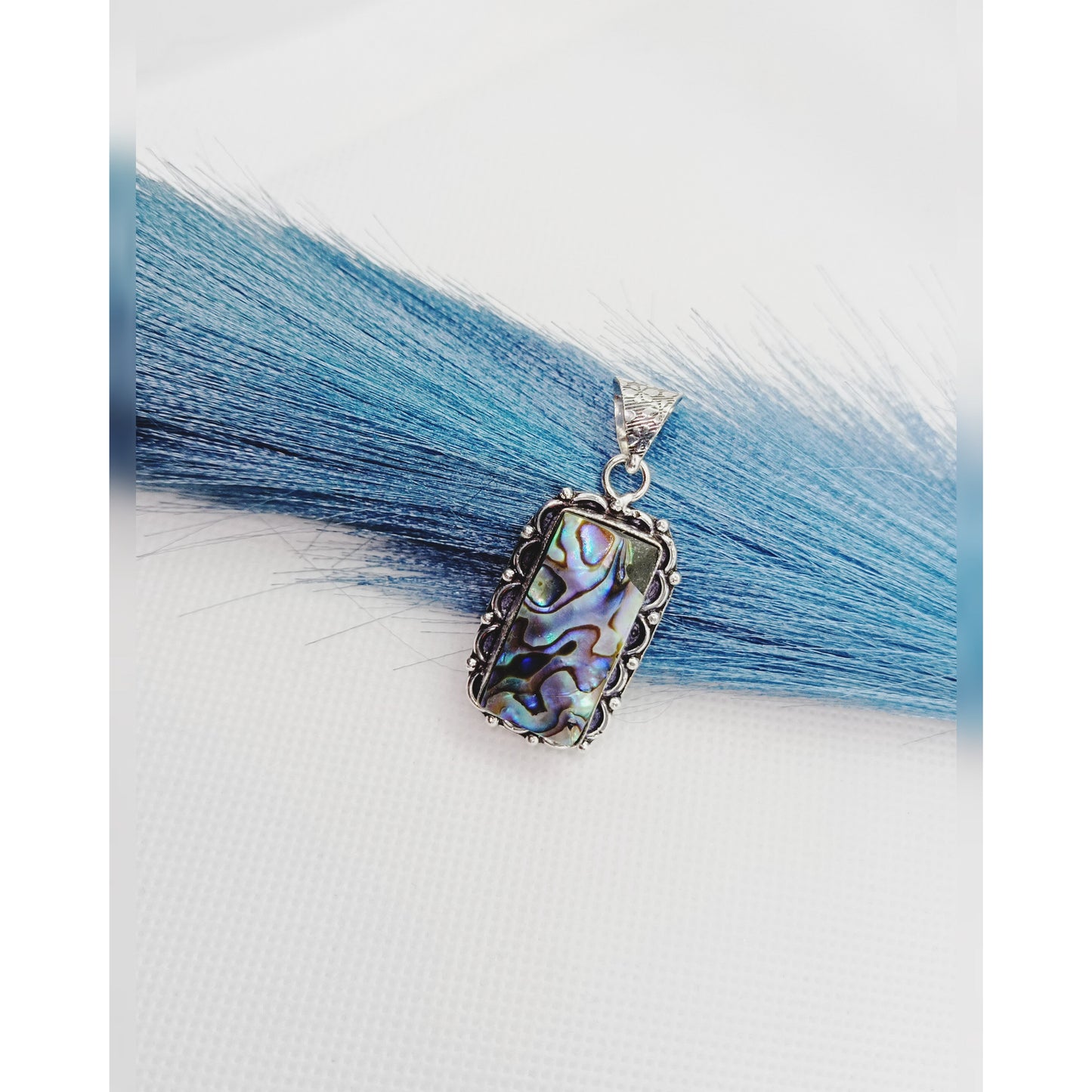 Wisiorek z muszli Abalone