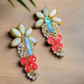 Opal and Pearl Statement earrings