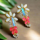 Opal and Pearl Statement earrings