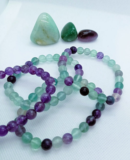 Flourite Natural Stone Bracelet